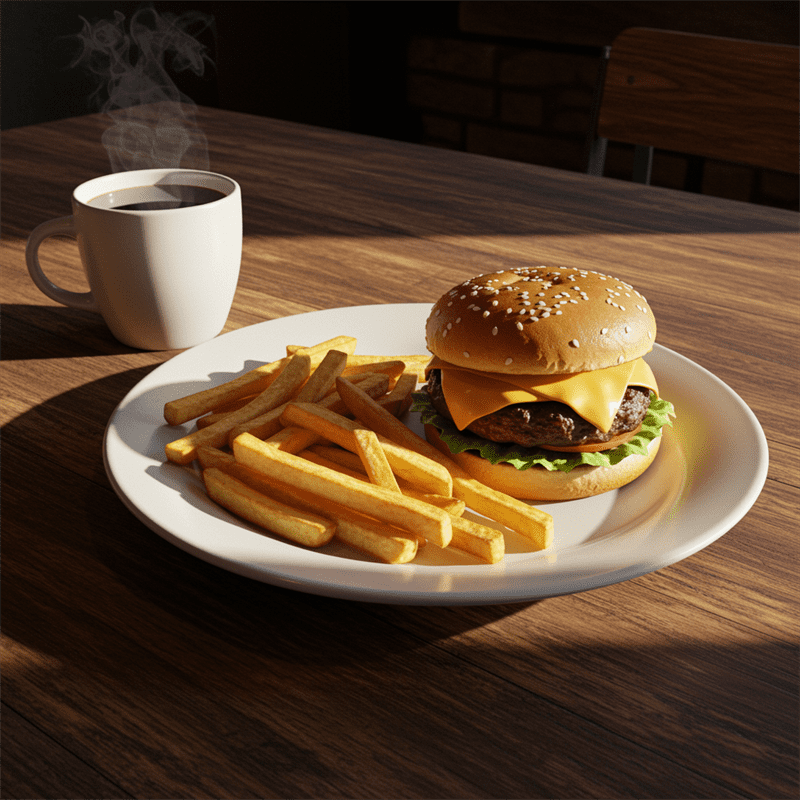 Lunch dish at Springfield Family Restaurant